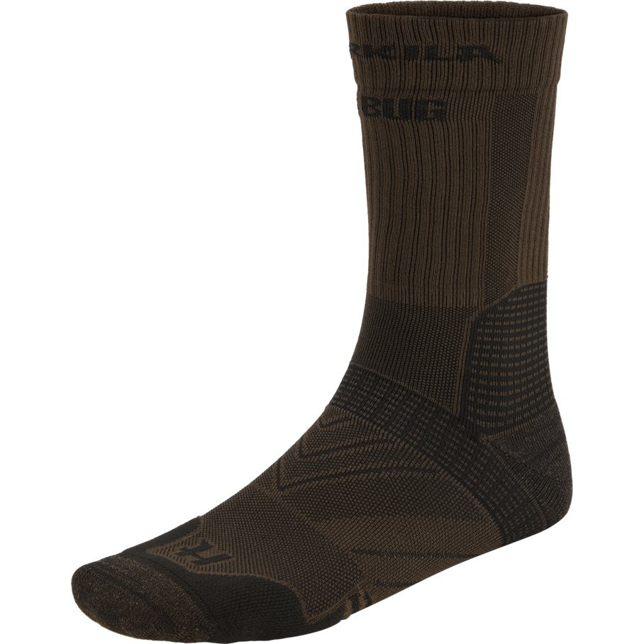 Trail socka DARK OLIVE/WILLOW GREEN / S