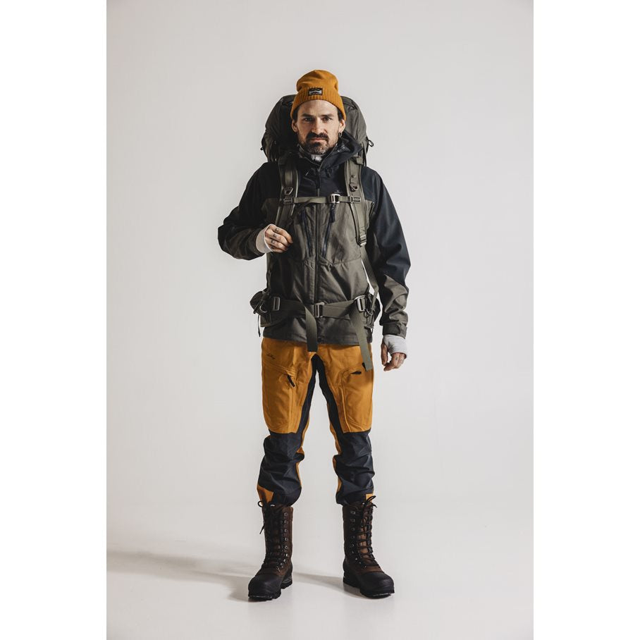 Makke Pro Mens Jacket FOREST GREEN/CHARCOAL / M