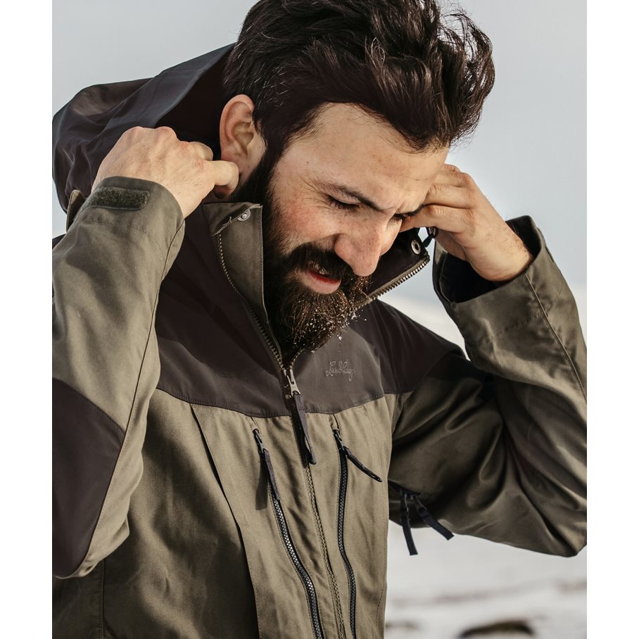 Makke Pro Mens Jacket FOREST GREEN/CHARCOAL / XXL