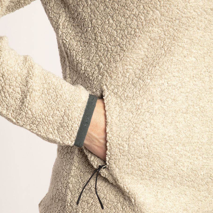 Flok Wool Womens Pile SAND / M