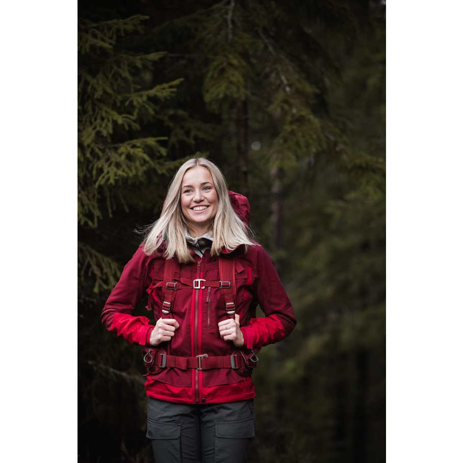 Authentic Womens Jacket RED/DARK RED / S