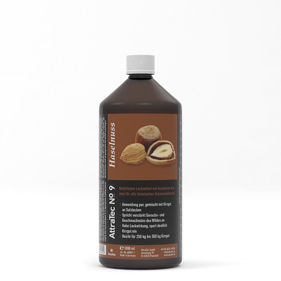 No 9 Lockmedel för Vildsvin 1 Liter olika dofter HASSELNÖT