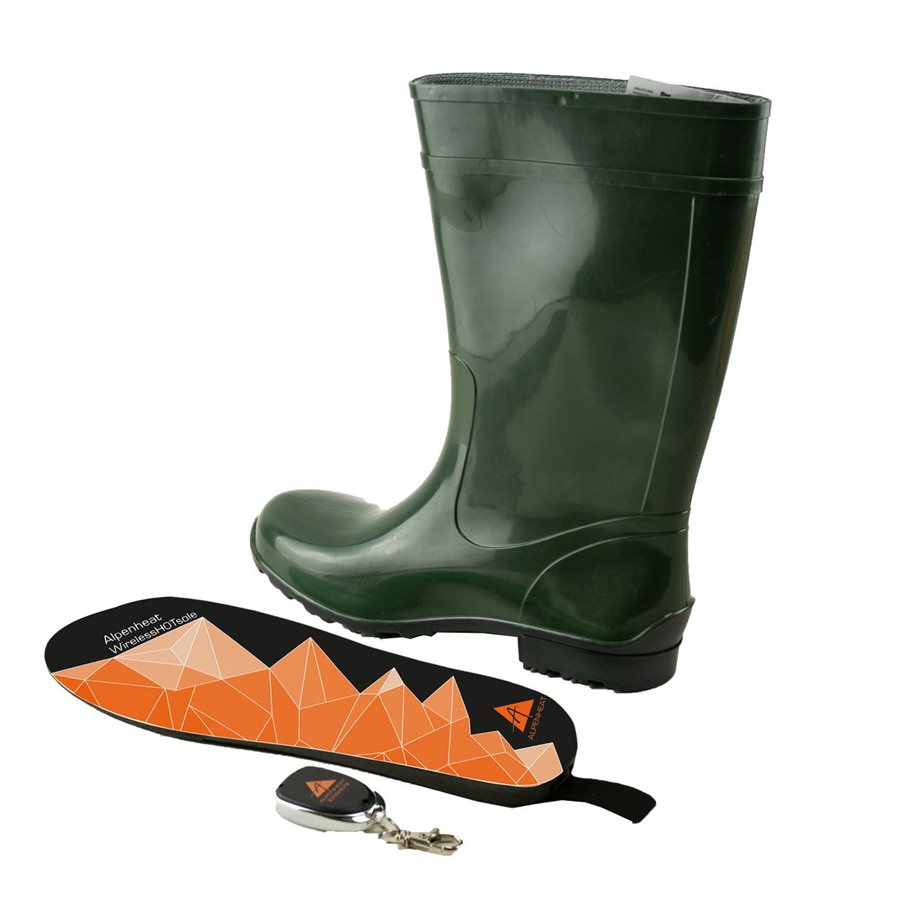 Värmesulor Trådlösa Hotsole Med Li-Polymer Batteri SVART/ORANGE / L/XL