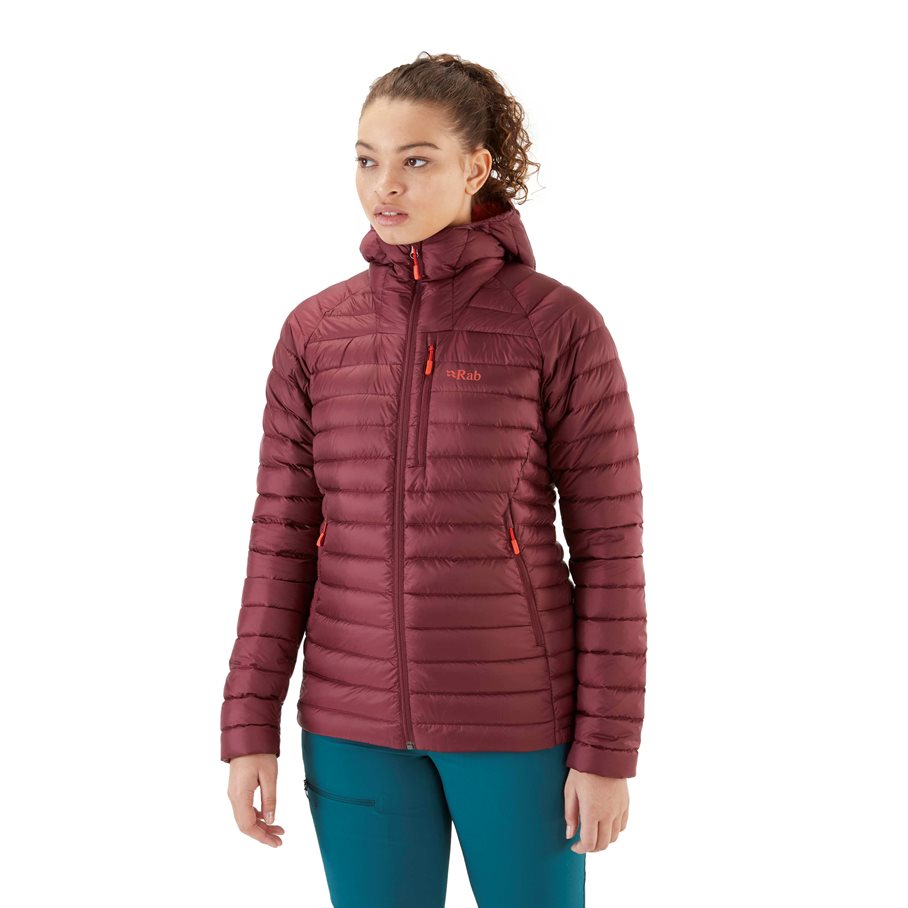 Microlight Alpine Downjacket Women DEEP HEATHER / XL