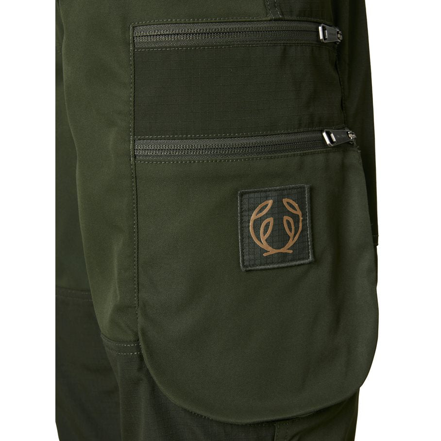 Cross Hybrid Pants Dam MÖRKGRÖN / 42