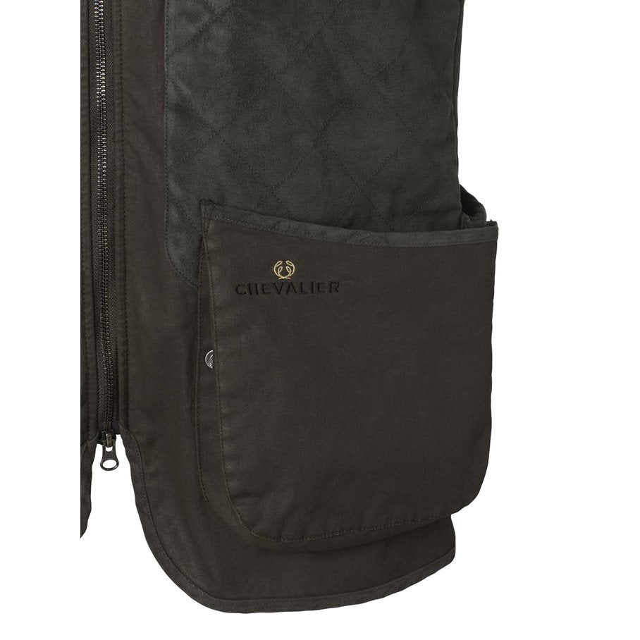 Vintage Dogsport Vest Men LEATHER BROWN / M