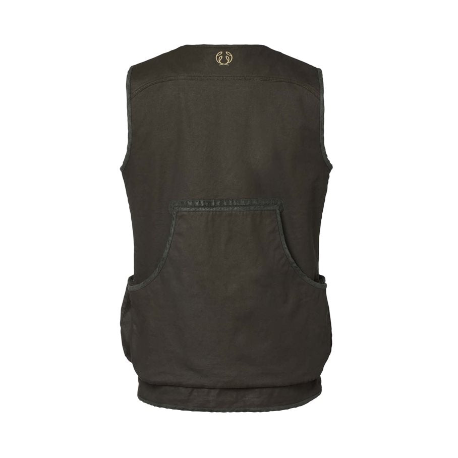 Vintage Dogsport Vest Men LEATHER BROWN / L