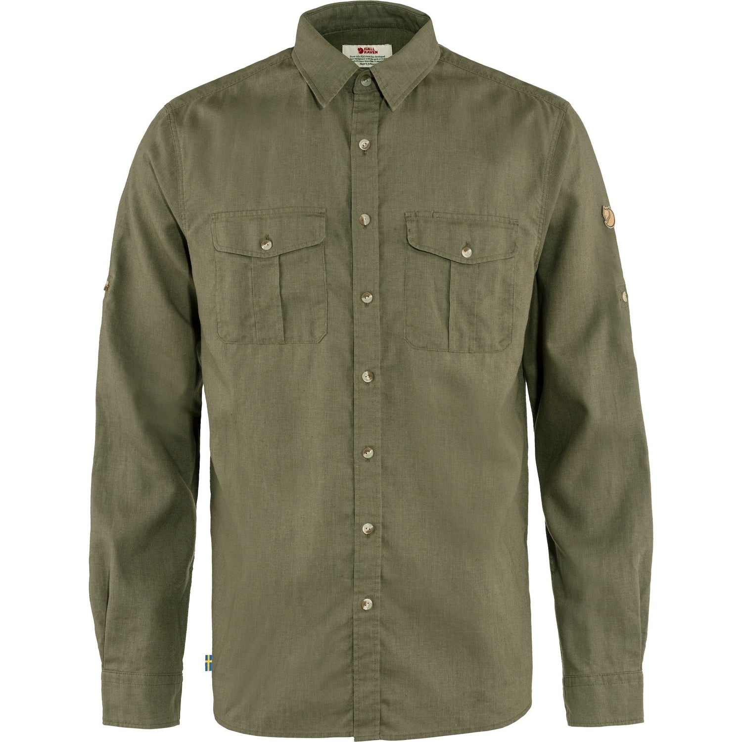 Övik Travel Shirt LS Men GREEN / XL
