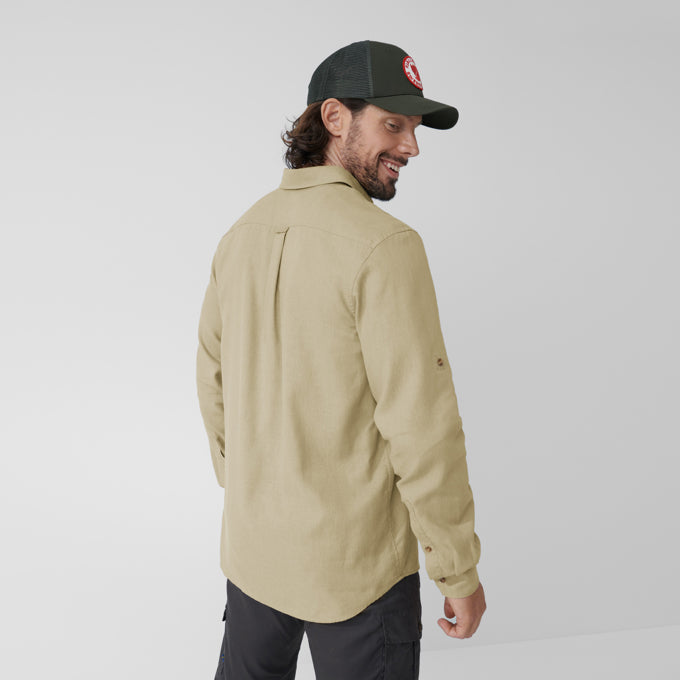 Övik Travel Shirt LS Men SAND STONE / XXL