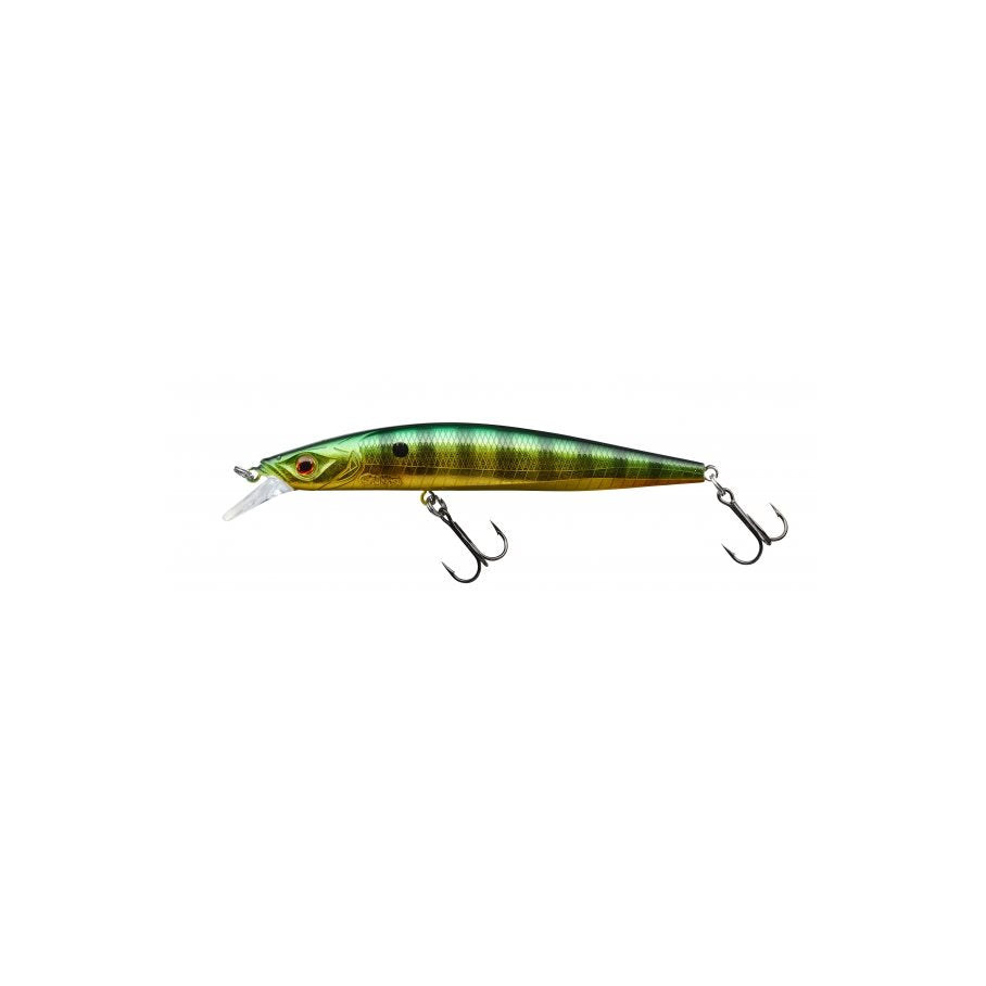 Gamera Slim Svävande Wobbler GOLD PERCH / LÄNGD 128 MM & VIKT 21 G