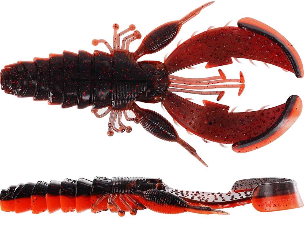CreCraw Creaturebait 5 st LAVA CRAW / 85 MM