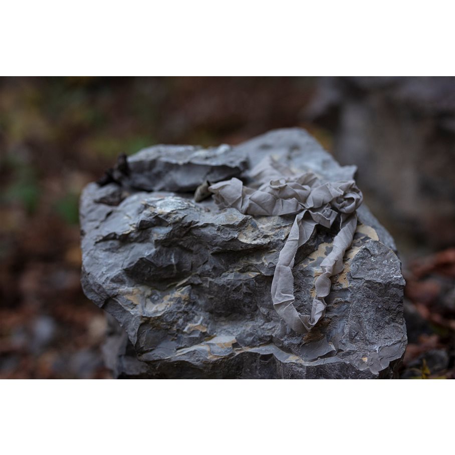 Strip-Solid GREY-GREEN / 4 CM X 8 M