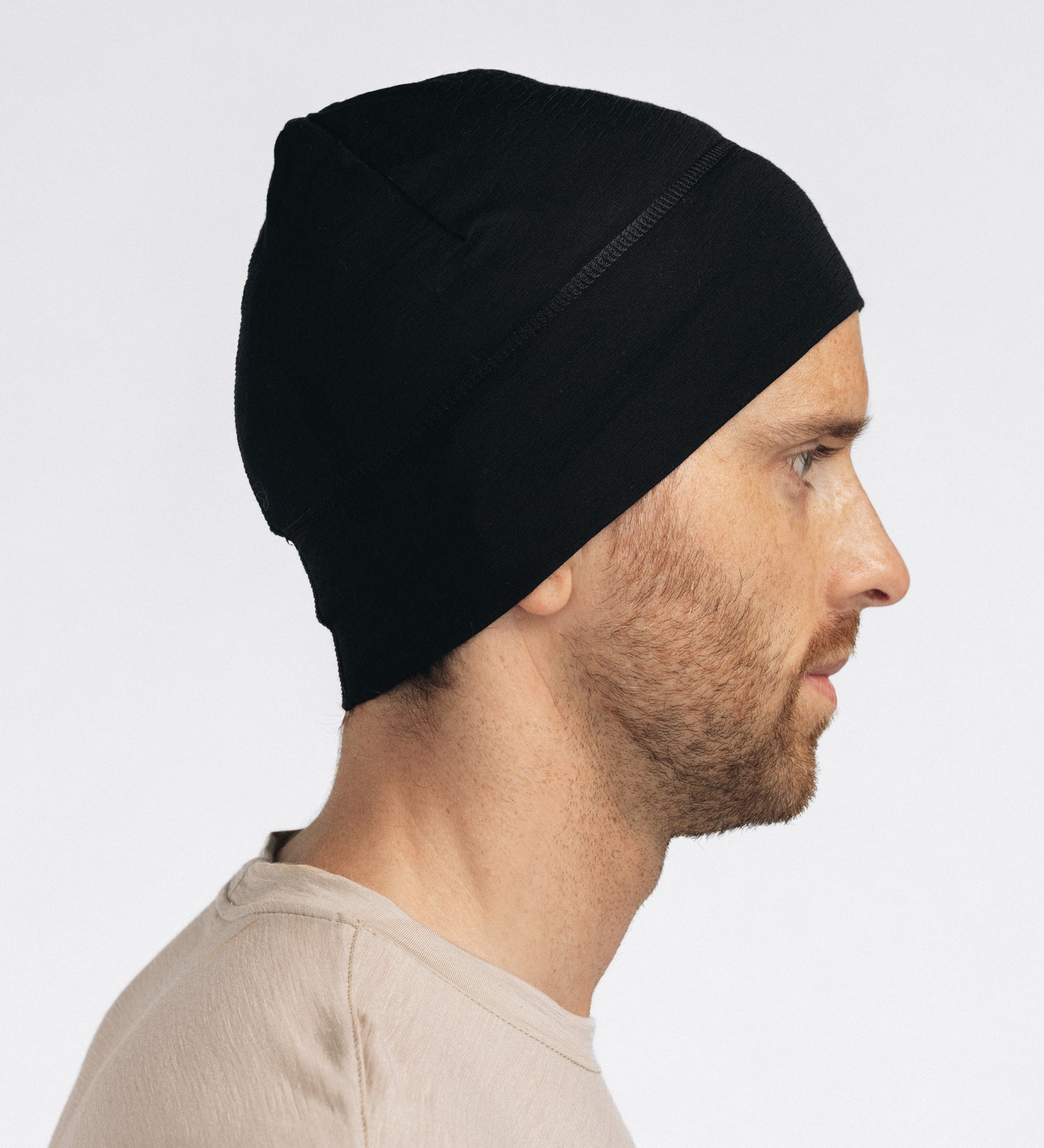 LightWool 140 Beanie JET BLACK / ONE SIZE