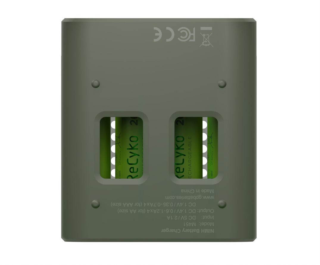 ReCyko Speed-batteriladdare M451/270AAHCE-2WB4 GRÅ / EN STL