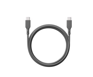 Essential USB-kabel CC1P, USB-C till USB-C, 60W 1 meter GRÅ / 1 M
