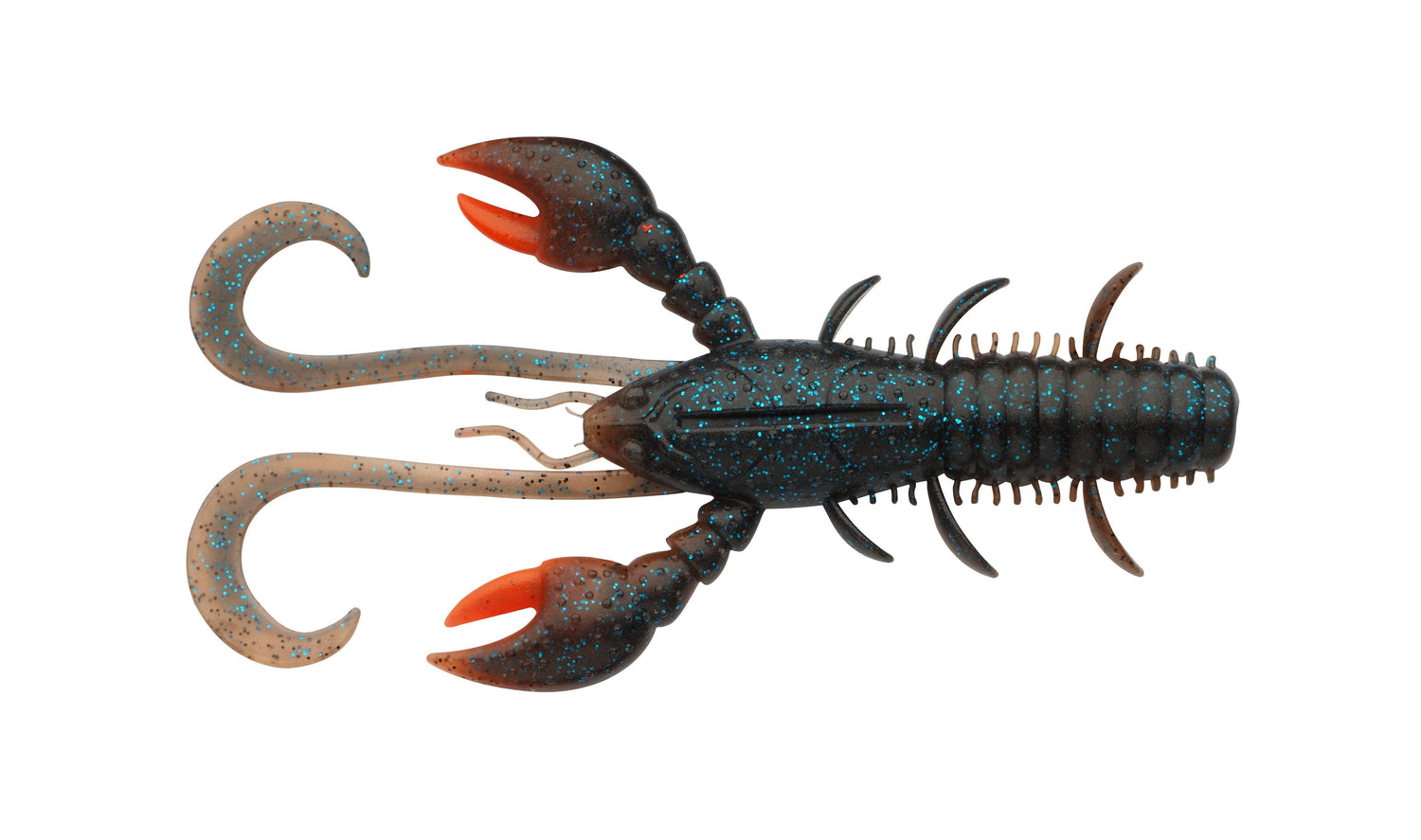 Pulse Hollow Body Craw DARK CRAY UV CLAW / 10 CM