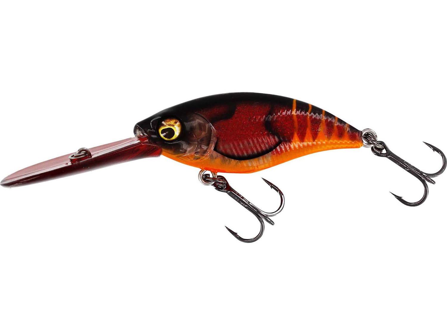Buzzbite DR Crankbite 6,5cm Floating FIRE CRAW / 6,5 CM