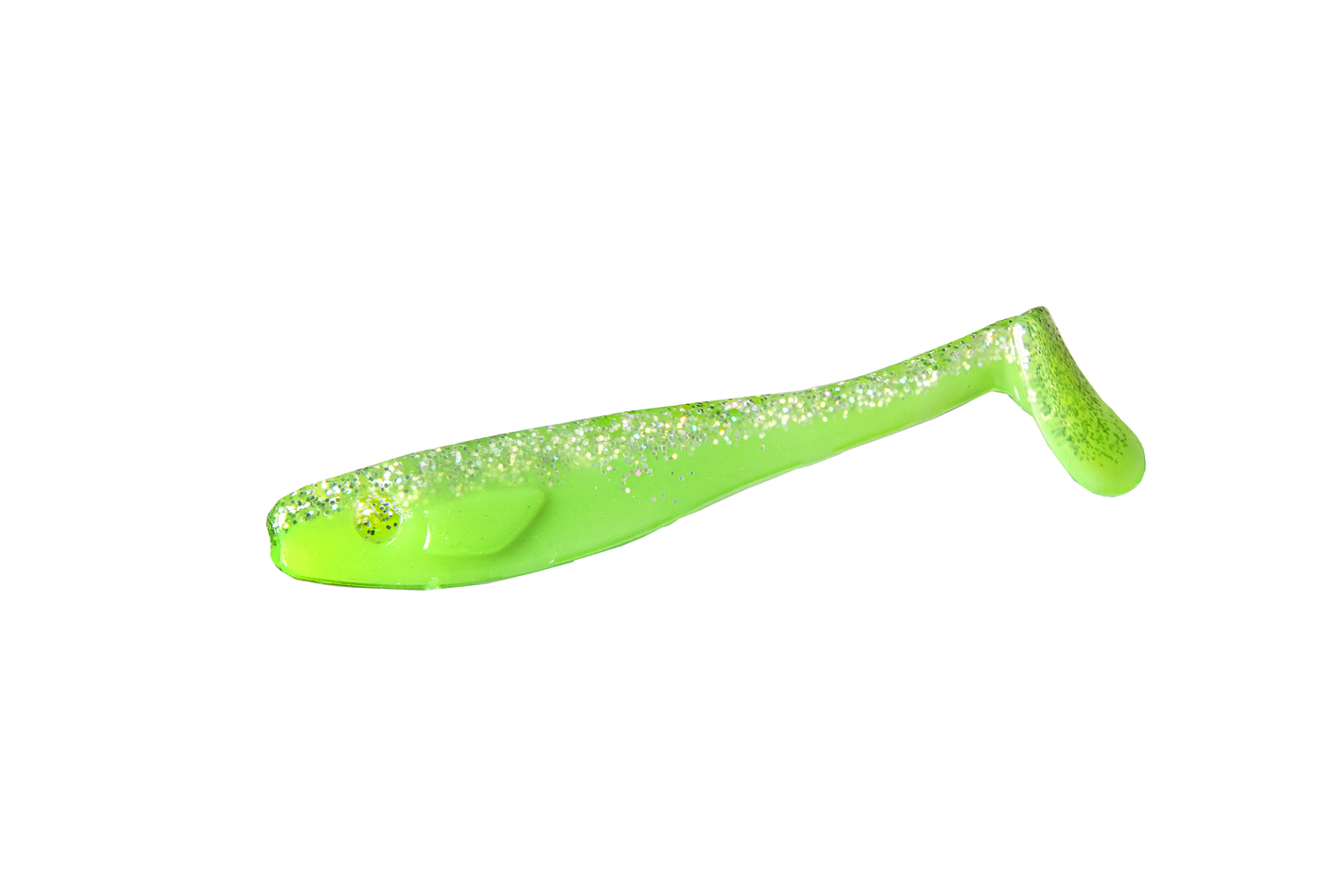 RenzShad Perch 9 cm 7 gram 5-Pack GREEN LIME / 9 CM