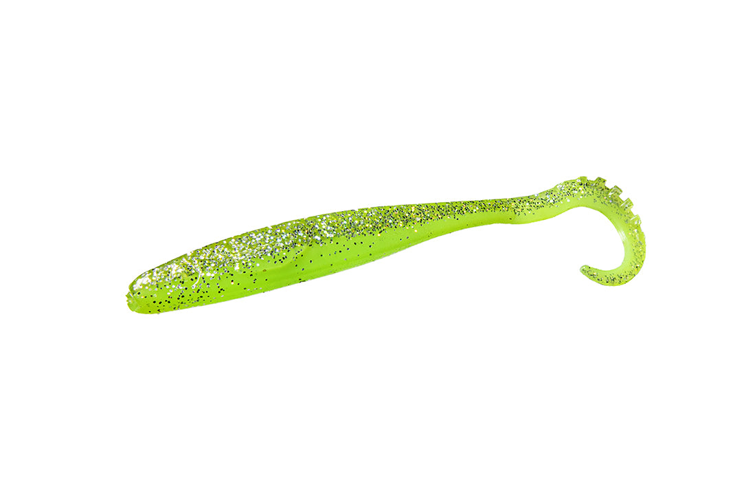 RenzWorm 11cm 5gram 10-Pack GREEN LIME / 11 CM
