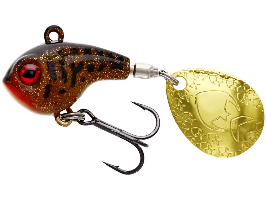 Dropbite Spin Tail Jig MOTOROIL BURBOT / 2,6 CM OCH 8 GRAM