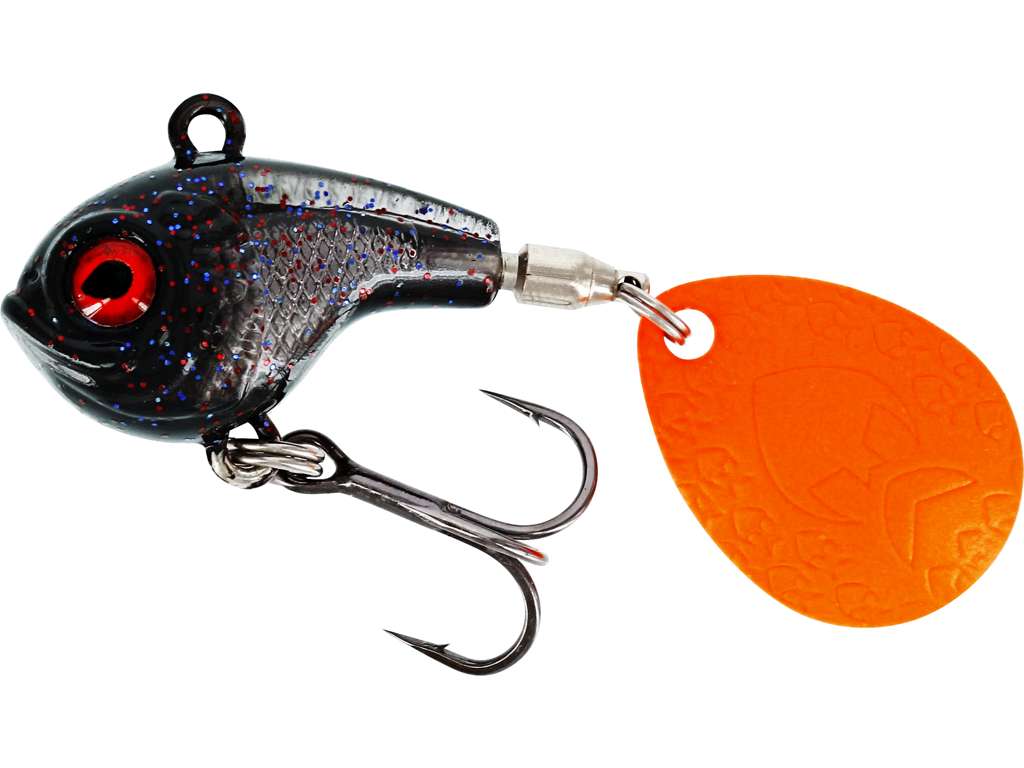 Dropbite Spin Tail Jig BLACK MAMBA / 3,4 CM OCH 17 GRAM