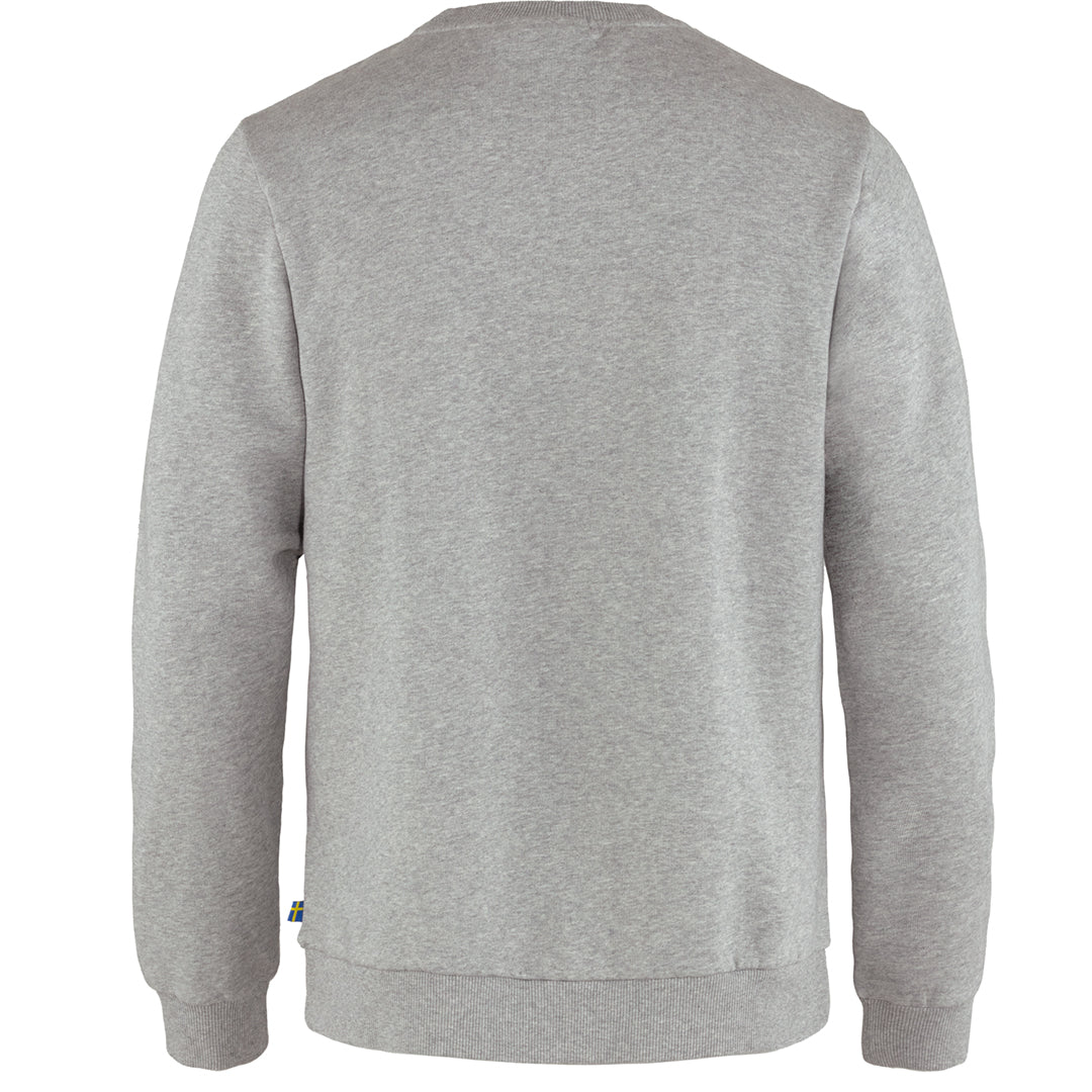 Fjällräven Logo Sweater Men GREY-MELANGE / S