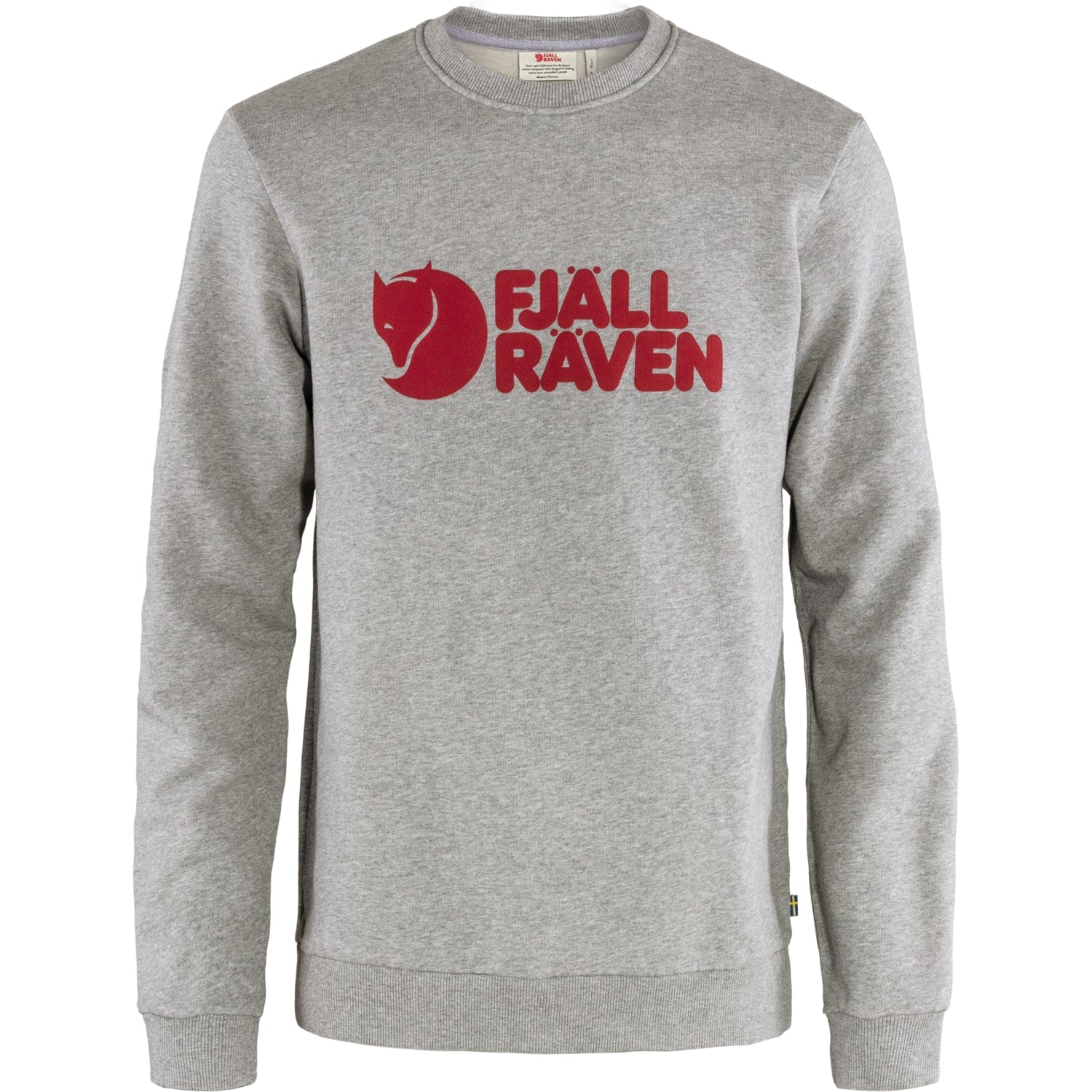 Fjällräven Logo Sweater Men GREY-MELANGE / XL