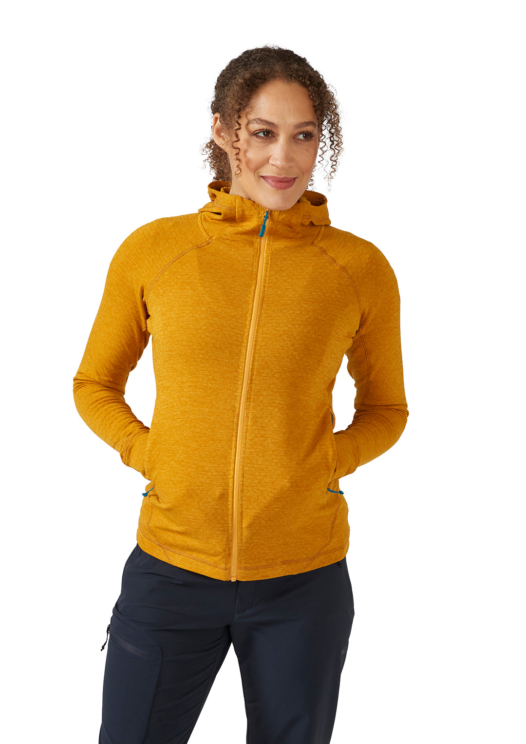 Nexus Fleece Hoody Women DARK BUTTERNUT / UK 08-XS