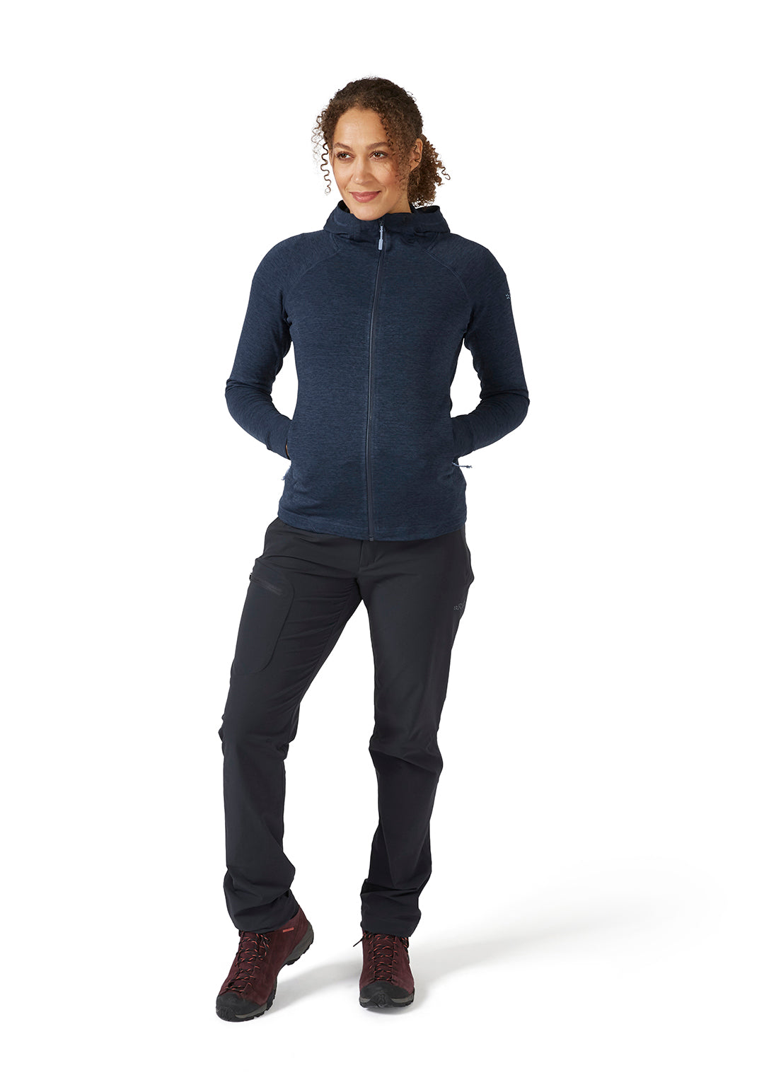 Nexus Fleece Hoody Women DEEP INK / UK 14-L