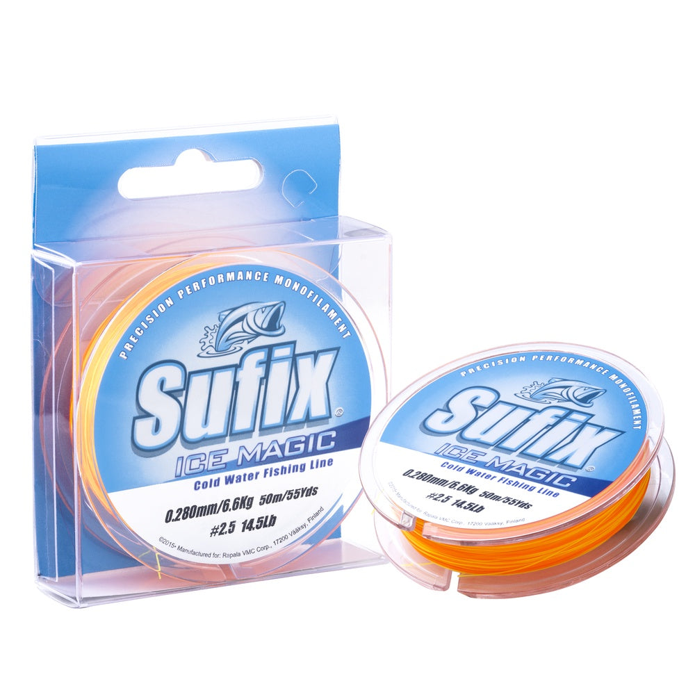 Sufix Ice Magic 50 meter ORANGE / 0,195 MM