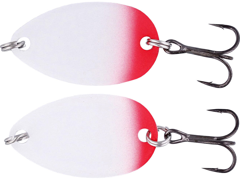 Fidusen Skeddrag WHITE (GLOW) RED / 3,2 CM OCH 2,8 GRAM