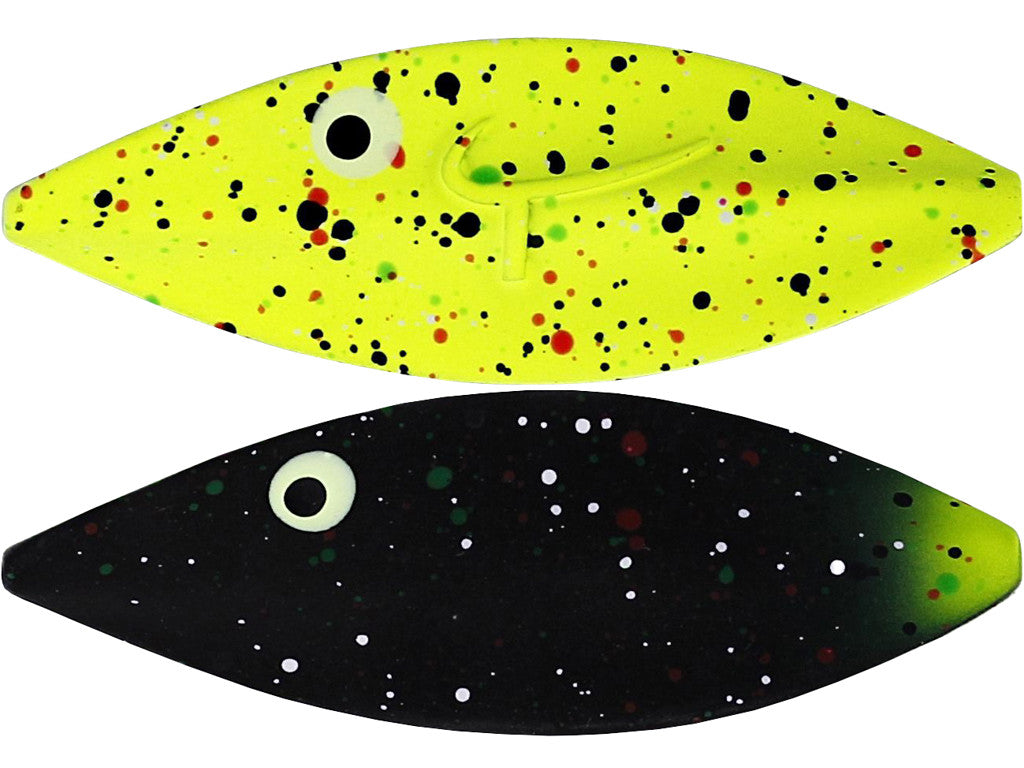 Twister Skeddrag BLACK YELLOW SPALT / 5,1 CM OCH 7,5 GRAM