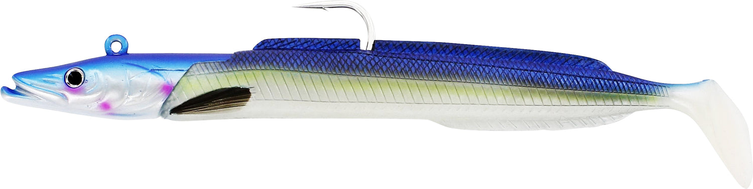 Sandy Andy Jig BLUE PEARL / 28 CM OCH 300 GRAM
