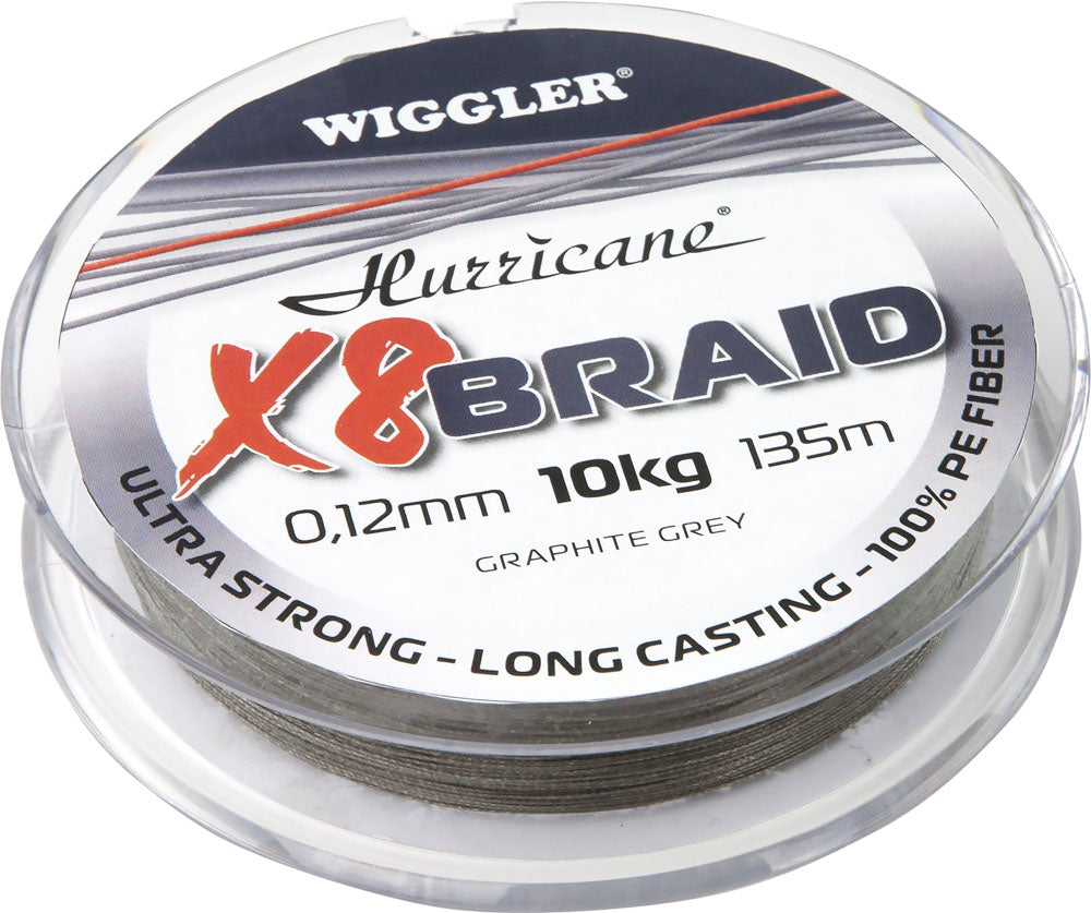 X8 Braid 135 m Flätlina GREY / 0,32 MM