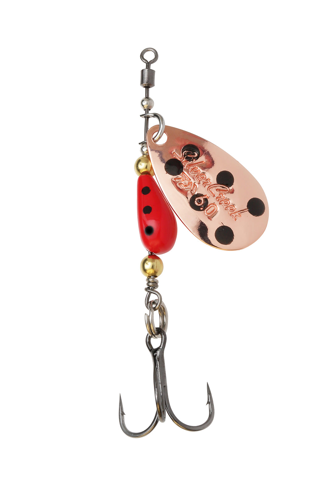 Silver Creek Spinner COPPER LADYBUG / 9 GRAM & KROK #3