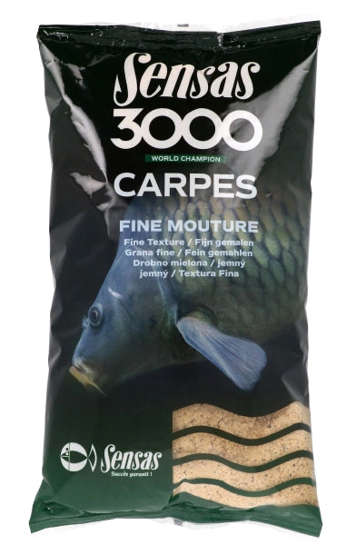 3000 Mäskblandningar CARP FINE PARTICLES / 1 KILO