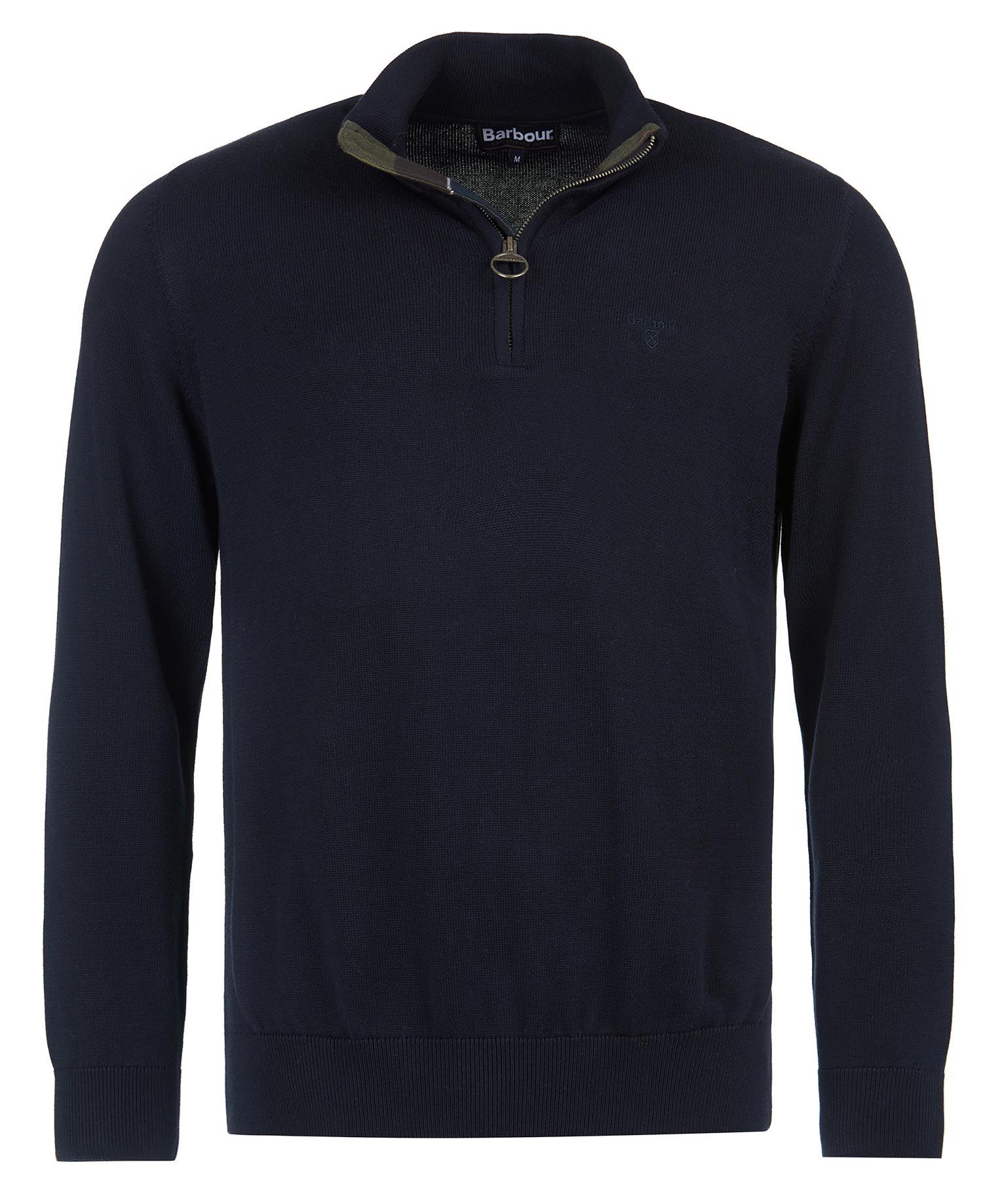 Cotton Half zip Men NAVY / XL
