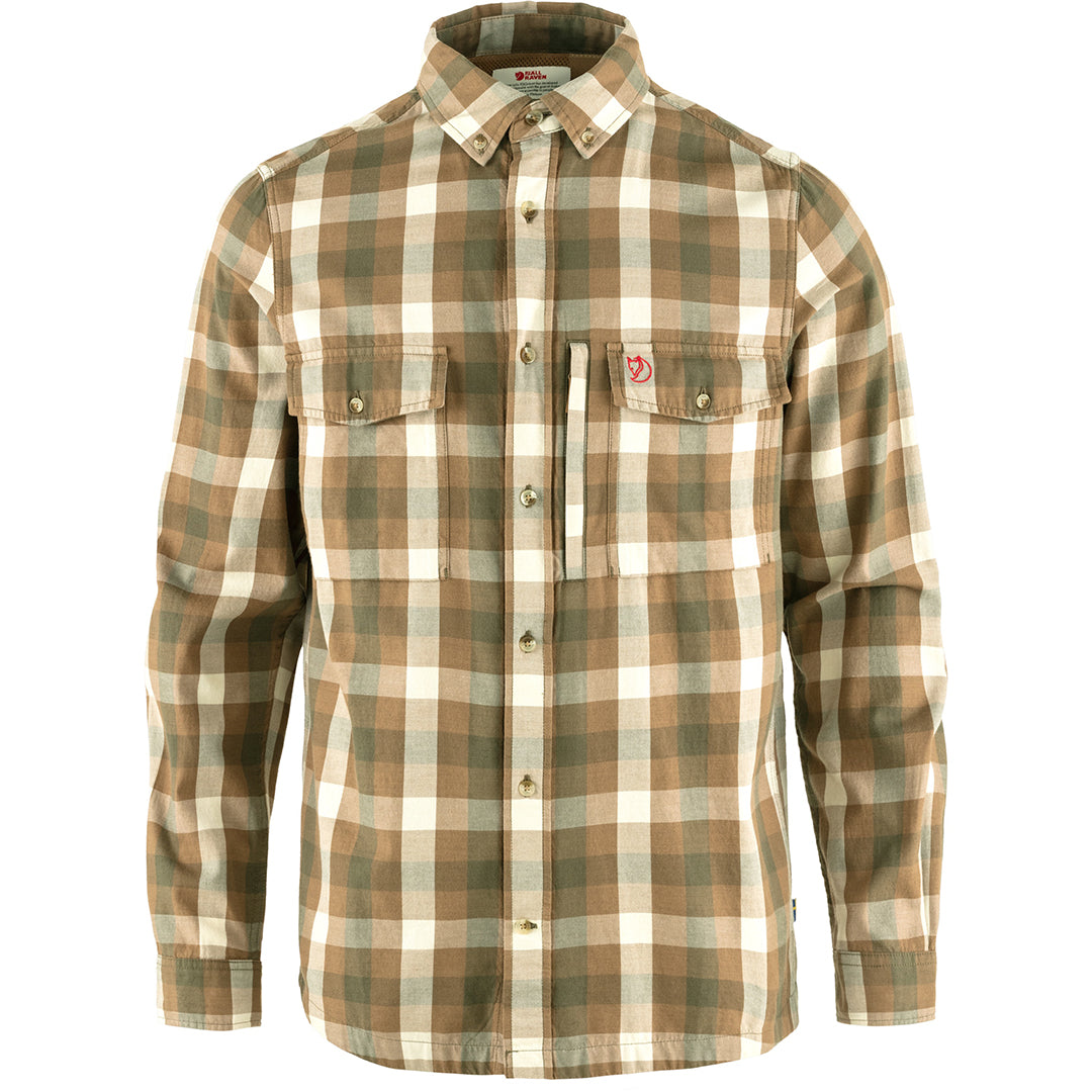 Lappland Mesh Shirt Men LAUREL GREEN-DARK SAND / XL