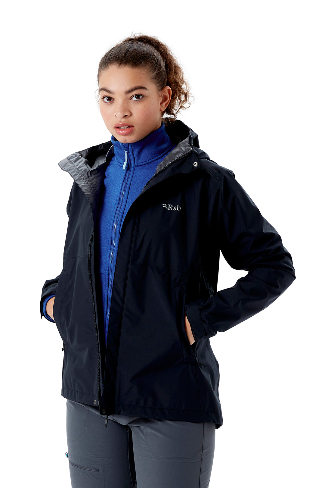 Downpour Eco Jacket Women BLACK / UK 16-XL