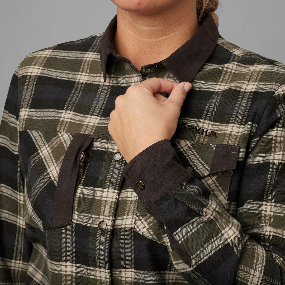 Aivak L/S Skjorta - Dam OLIVE / M