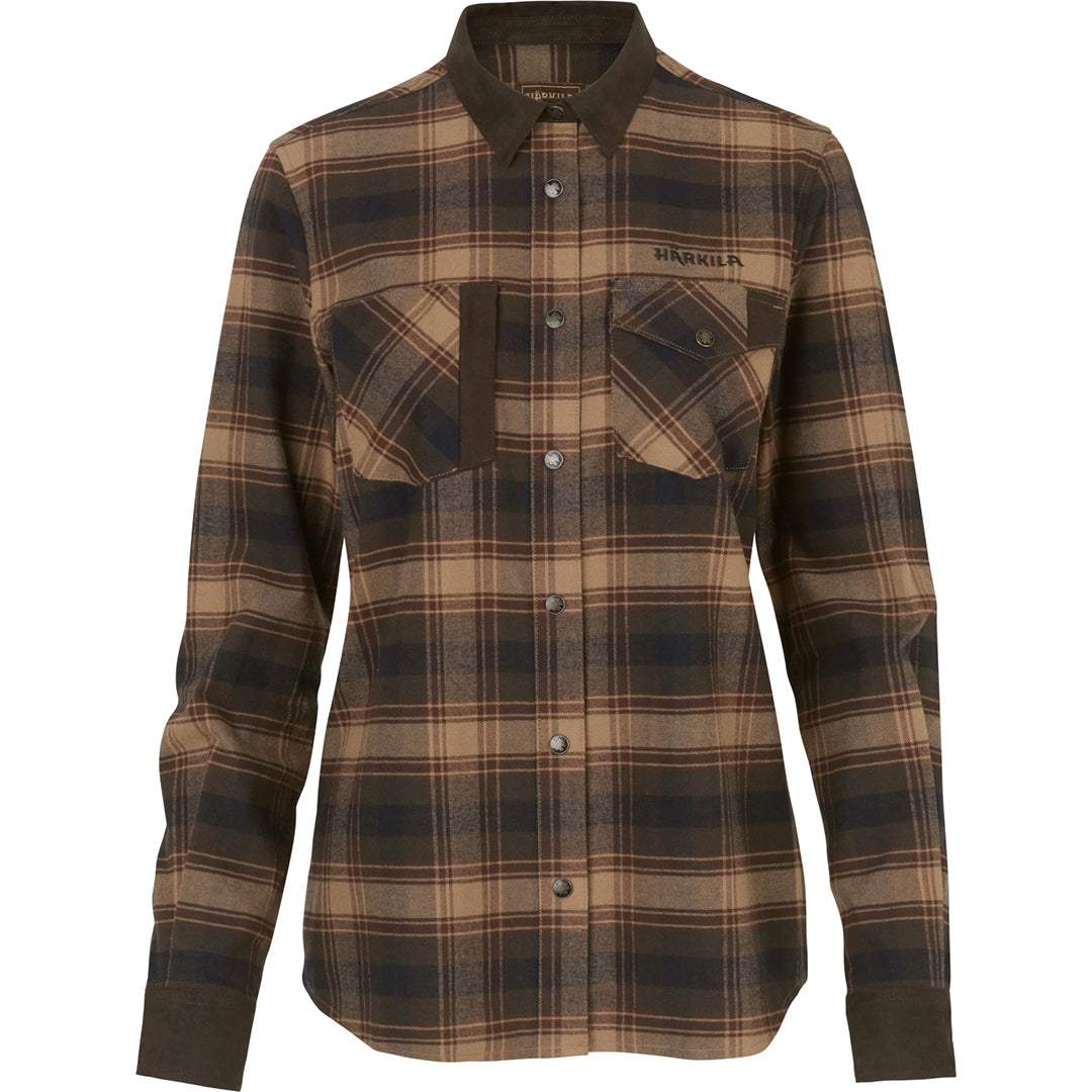 Aivak L/S Skjorta - Dam BURGUNDY / S