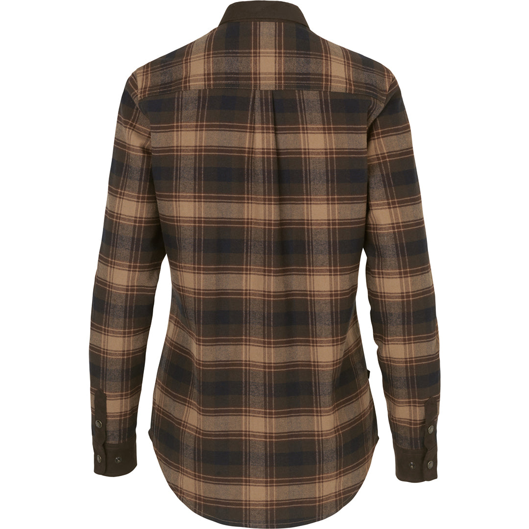 Aivak L/S Skjorta - Dam BURGUNDY / S