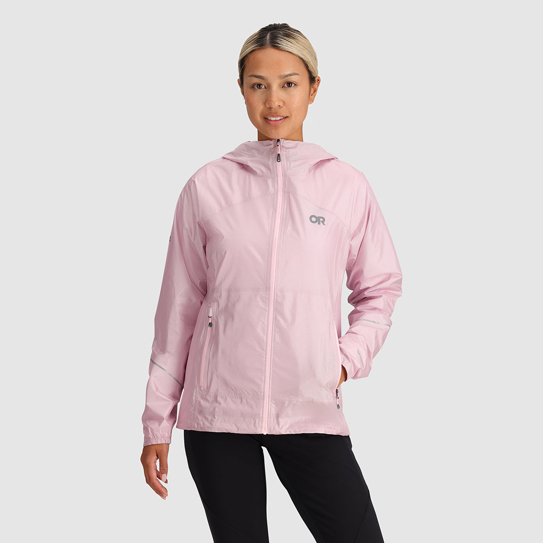 Womens Helium Rain Jacket MARGARITA / L