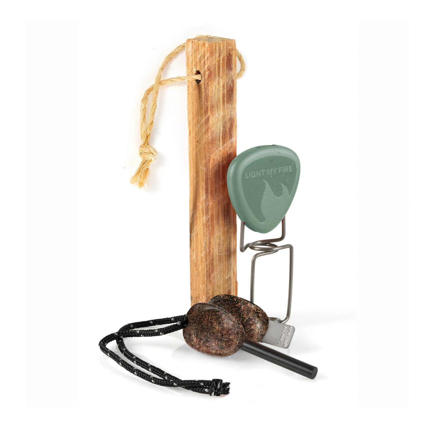 FireLighting Kit 3pcs SANDYGREEN/COCOSHELL / SET