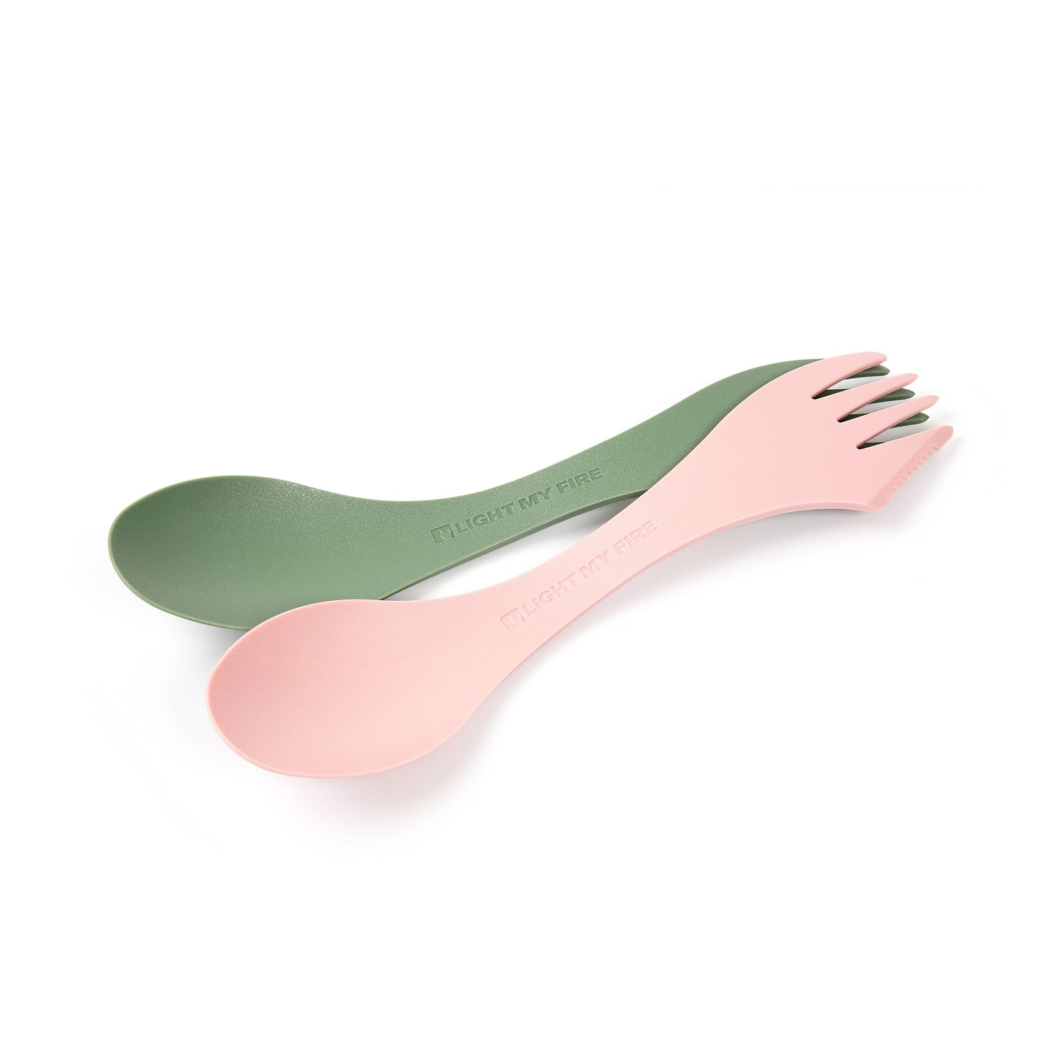 Spork original 2-pack SANDYGREEN/DUSTYPINK / 2-PACK