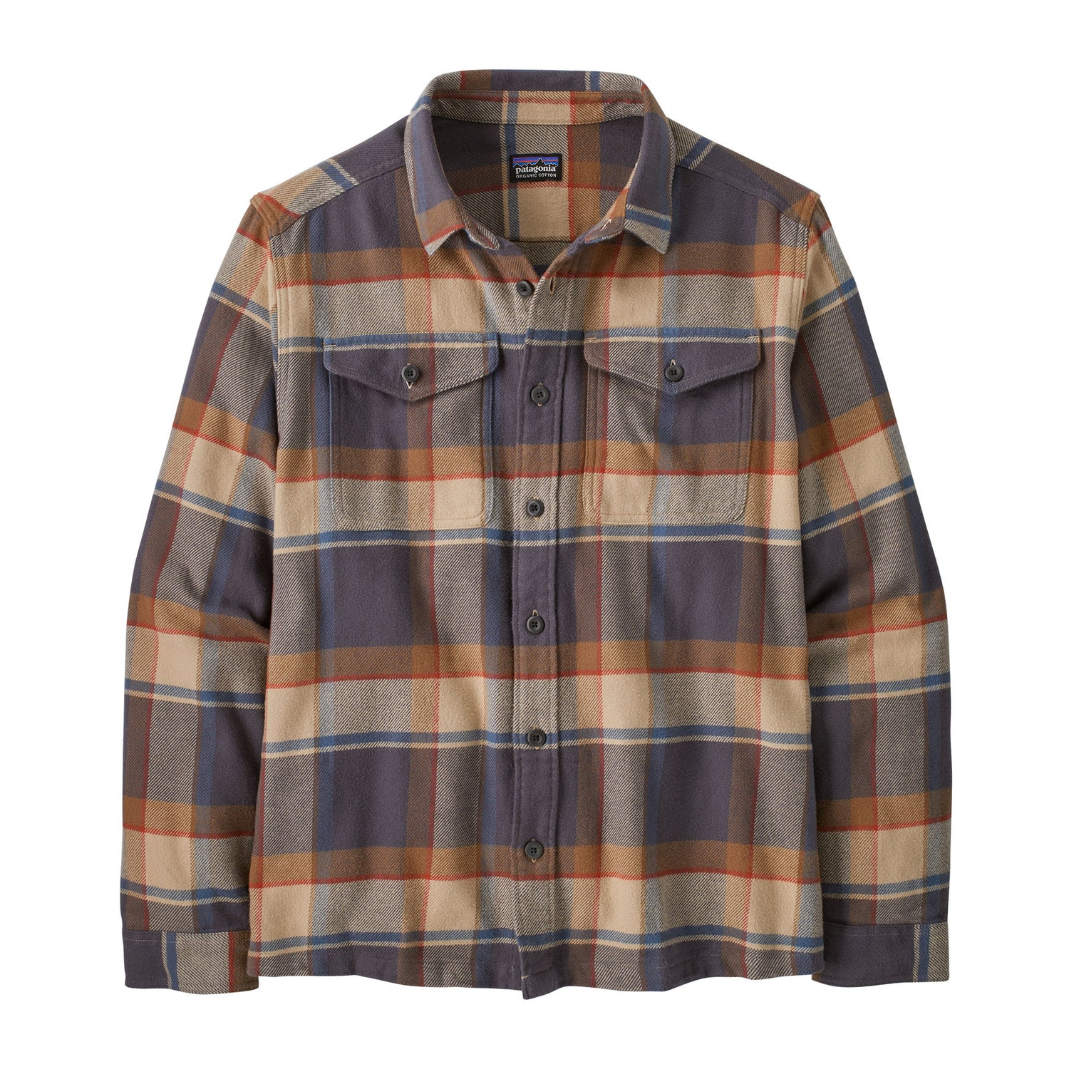 Men's Fjord Flannel Shirt SUNRISE RIDGE: FORGE GREY / L