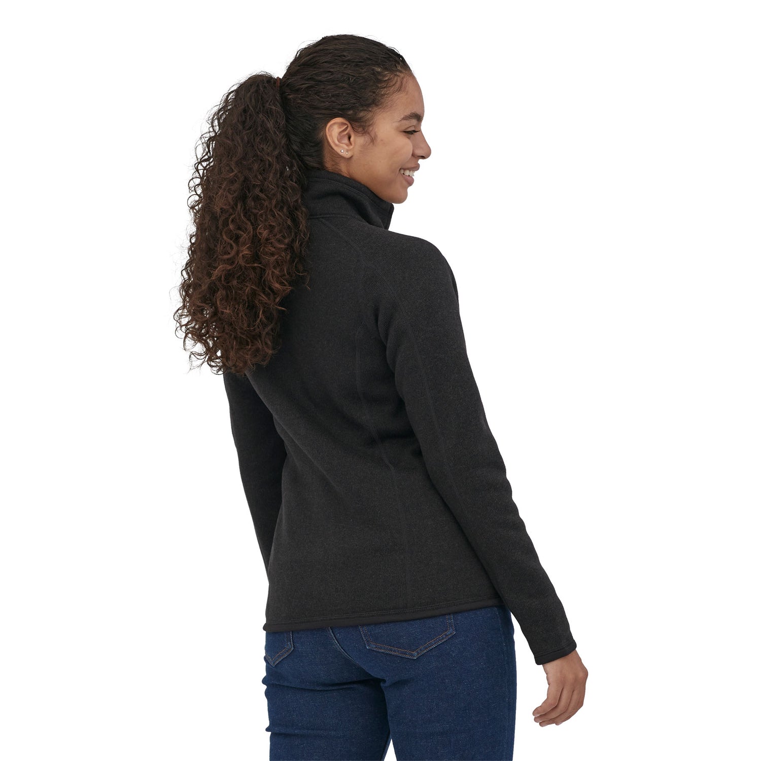 Women's Better Sweater Fleece Jacket BLACK / M