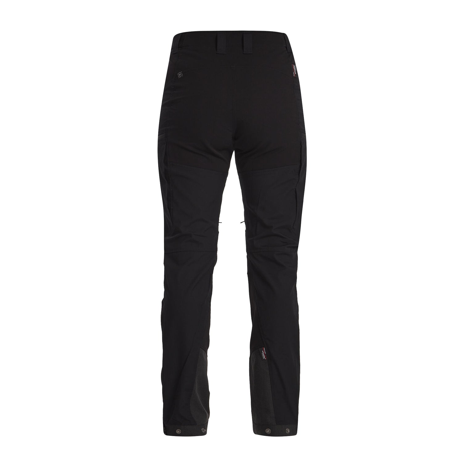 Makke Womens High Waist Curved Pant BLACK / 46