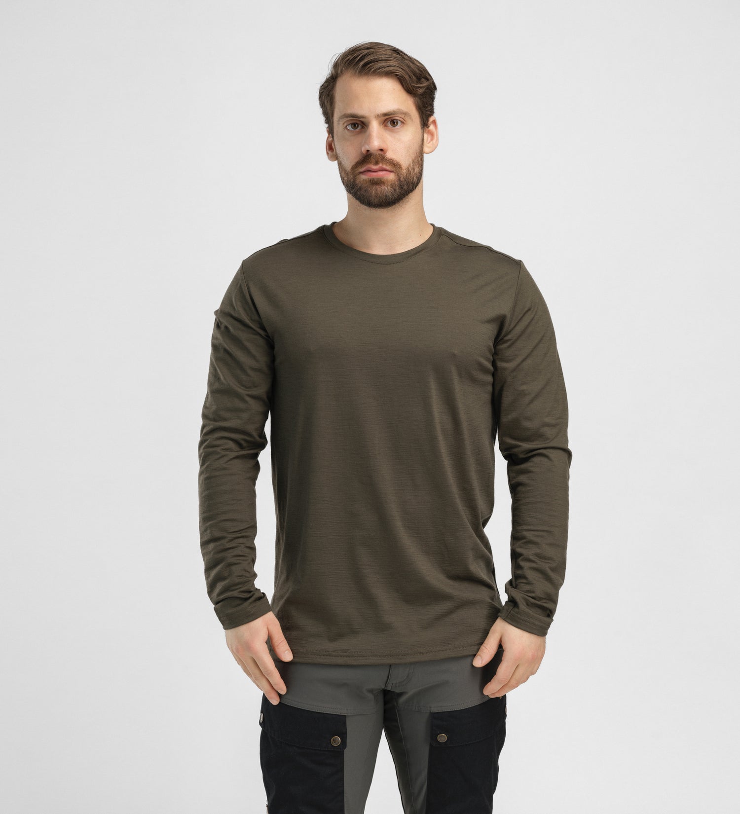 LightWool 180 Crewneck Shirt Men TARMAC / 2XL