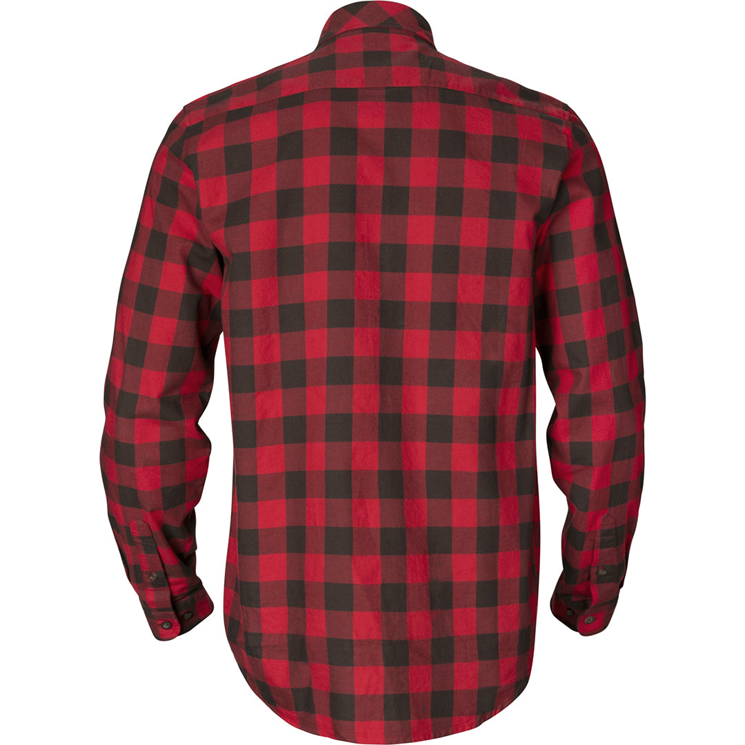 Scandinavian L/S Skjorta RED CHECK / L